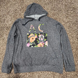 Neff Floral ACCA Hoodie Sweatshirt Size XL